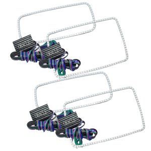 Ford F250 Headlight Halo Kit - ORACLE Lighting - ColorSHIFT w/o Controller - `08-`10